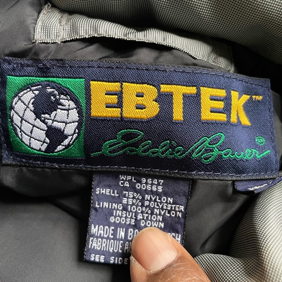 Eddie Bauer Ebtek Vest Vintage Size Medium - Picture 8 of 9